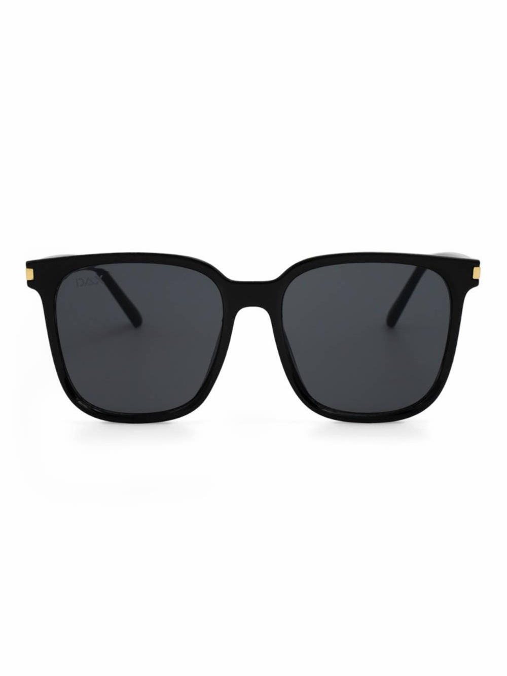 Ella Black Women's Oversized Square Sunglasses By Dax Eyewear - Picture 2 of 3